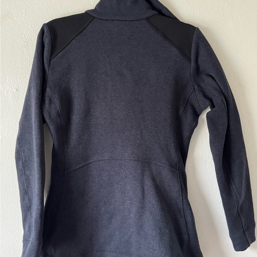 Helly Hansen Navy Blue Synnoeve Propile Knit Fleece Jacket Sz Medium - Picture 6 of 16